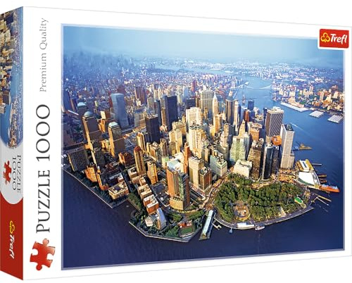 Trefl, Puzzle, New York, 1000 Teile, Premium Quality, für Erwachsene und Kinder ab 12 Jahren