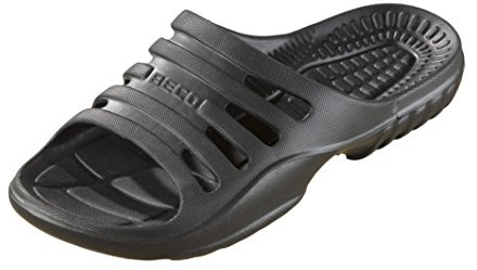 Beco Beco Pantoletten, Badelatschen Unisex - Ciabatte Uomo, Nero (Blank 0), 46 EU, Pair