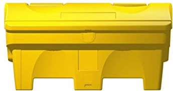 Office Needs Direct Salt and Grit Bin Yellow 200 Litre