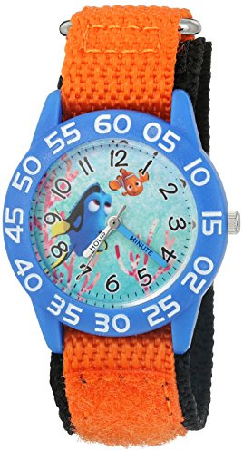 Disney Finding Nemo Kids' W003014 Finding Dory Analog Display Analog Quartz Orange Watch