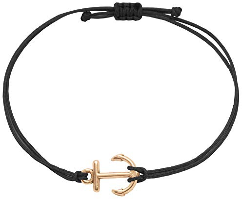 Selfmade Jewelry Bracelet Femme Ancre Or Rose Bracelet Macramé Fait Main Taille Ajustable Y compris emballage cadeau