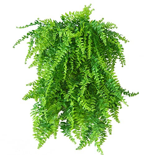 4Pcs Artificial Hanging Plants,Fake Ivy Plant for Indoor Outdoor Decoration,Greenery Home Decor Faux Vine for Living Room & Garden/Farmhouse Aesthetic Decorations (4)