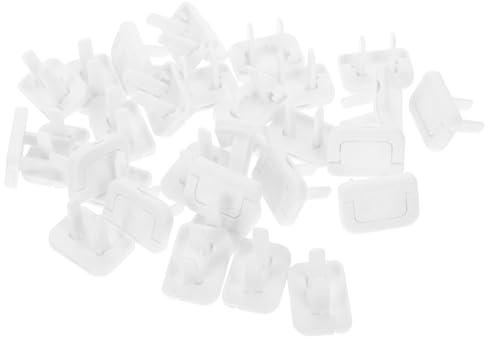 Milisten 30pièces Lot De Cache-prises De Sécurité Pour Garçon Fille Protections Électriques Faciles à Installer Prévention Accidents Courant