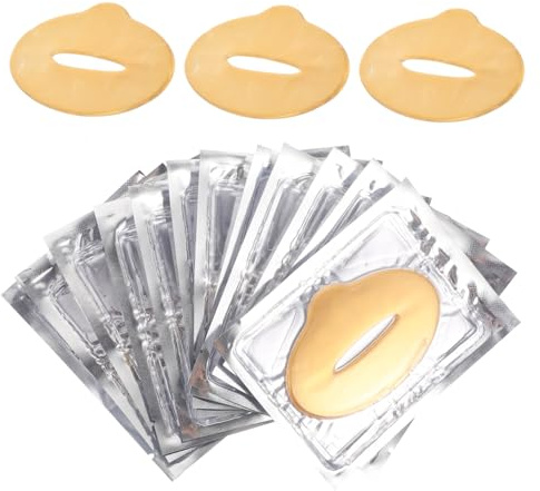 FRCOLOR 25 Feuchtigkeitsspendende Lippenmasken mit Kollagen für Trockene Lippen Pflanzliche Faser Exfolierend und Nährend für Geburtstag oder Bankett