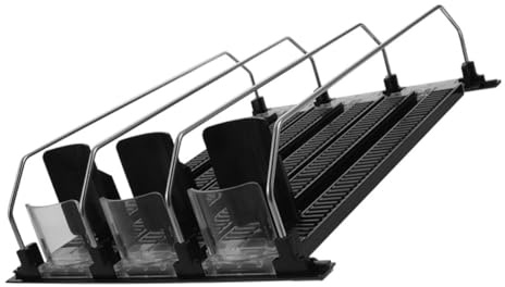 FIXOSHEE 3 Piezas Empujadores Automáticos para Bebidas Nevera Organizadores de Estante Duraderos y Fáciles de Instalar para Dispensar Refrescos Cervezas y Agua Frigoríficos Domésticos y