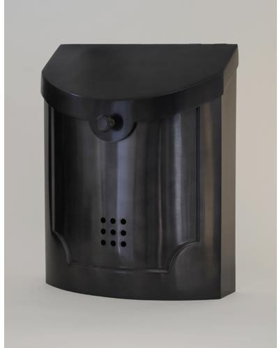 Fuoriserie Black Pewter Brass Mailbox