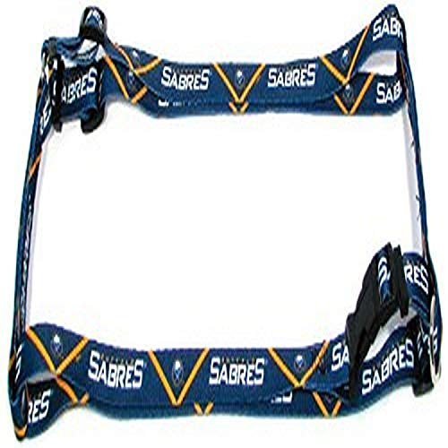 Hunter MFG Buffalo Sabres Hundegeschirr, 2,5 cm, verstellbar, Größe L