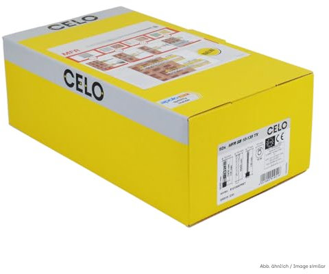 Celo Rahmendübel 10x160 MFR - Dübel mit vormontierter Sechskantschraube - für Fassade und Anbauteile aus Holz und Metall, Stahl verzinkt - 50 Stück