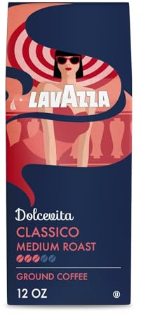 Lavazza Classico Café moulu à torréfaction moyenne pour café unisexe 12 oz