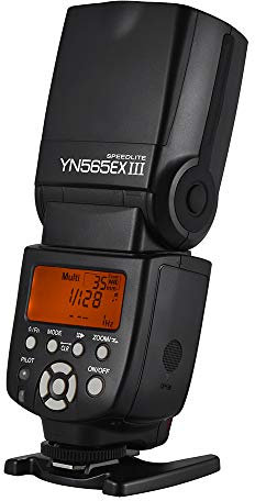YONGNUO YN565EX III Flash Esclave sans Fil TTL Speedlite GN58 Système de Recyclage Haute Vitesse Prend en Charge la Mise à Niveau du micrologiciel USB pour Appareil Photo Reflex numérique Canon