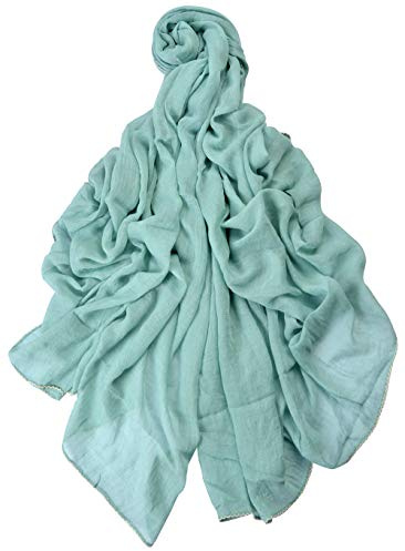 Miobo XXL Damen Stola Schal Unifarbe 220x 140 CM in verschiedenen Farbe aus Viskose