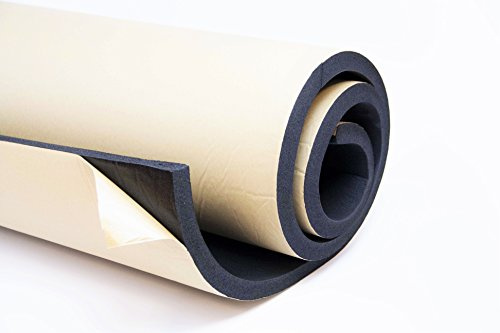 Camper Van Insulation Kit Closed Cell Foam 30mm Adhesive Backed Thermal Heat Sound Proofing Deadening Vehicle Car Van Insulation Material 1m x 1m