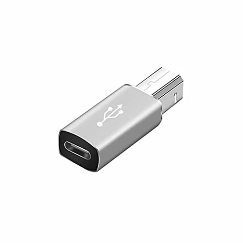 YSJJZRL Adaptateur USB Type C vers USB Type B, connecteur de convertisseur d'imprimante USB-C Femelle vers USB-B mâle, pour imprimantes Scanner Piano électrique-
