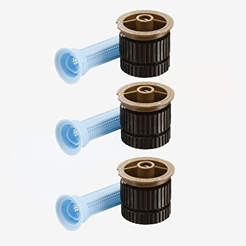 3X Rain-Bird Sprühdüse mit einstellbarem Sektor von 0° bis 360° (12-Van) für Typenreihe 1800 und Uni-Spray Wurfweite 2,7 m - 3,7 m