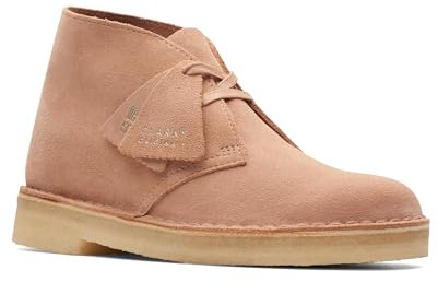 Clarks Originals Women's Desert Boots Warm Beige Suede 6 Medium
