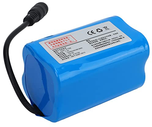 RC-Bootsbatterie, 12000 MAh 7,4 V RC-Nistbootbatterie Leichte Wiederaufladbare Lithiumbatterie Hochgeschwindigkeits-Schnellbootbatterie mit Großer Kapazität