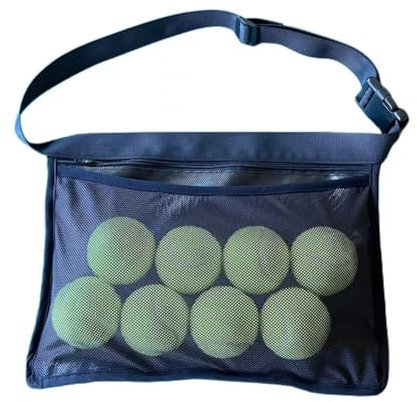 Vielseitige Balltasche,verstellbare Tennisball-Gürteltasche,für Tischtennis, Tennis und Pickleballbälle