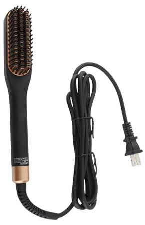 Electric Beard Straightening Comb, Beard Straighner For Men Multifunctional Electric Beard Straightening Comb Heated Beard Straightener Brush, Head Beard Comb For Men ()