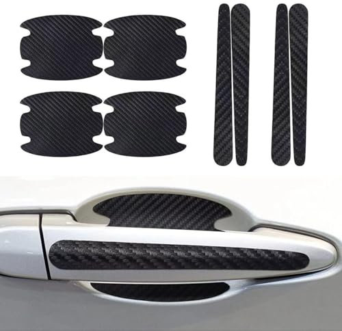 YYBCDSA 8 Stück Autotürgriffe Schutz für Toyota Yaris 2008-2022,türgriff Schutz Auto,lackschutzfolien-Set für autotür-griffmulden,C