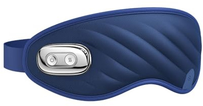 Fenteer Augenmassagegerät, intelligente Augenmaske, entspannt die Augenbelastung mit Wärme und Kühlung, universelle Geschenke für Erwachsene zu Weihnachten,