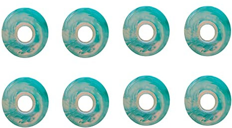 Generisch Rollschuh Skating Räder Indoor/Outdoor Inline Skate Rollen Räder 83A Leise PU Skate Rollen Inline Hockey Ersatzrollen 72 mm 76 mm 80 mm