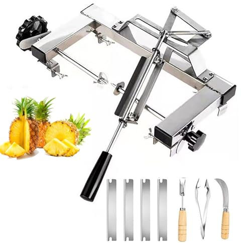 Éplucheur D'ananas, Machine À Éplucher L'ananas Commerciale Avec Serrure Télescopique, Matériau En Acier Inoxydable 304 Et Panier De Largeur 30-37 Cm, Pour Stands De Fruits, Restaurant, Magasin
