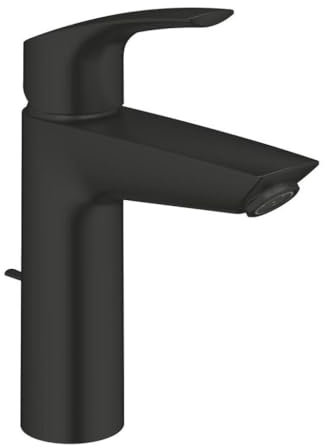 Grohe Eurosmart 233222433 Waschtischmischer, 1/2 Zoll, M-Größe, mattschwarz