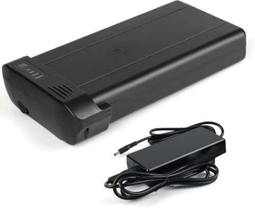 E-Bike Akku 24V 10Ah Li-ion Batterie für Elektrofahrrad 350W 250W, Gepäckträger Ersatzakku mit Ladegerät & Grundplatte für MiFa/Zündapp/Ansmann