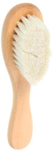 TOYANDONA Brosse à Laver Poils de Porc Doux pour Vêtements Délicats Coton Lin Outil Détachant et Ergonomique pour Entretien Textile