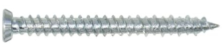 Index hpz75132 – Vis Béton Tête Plate filetage Hi-Lo pointe diamant torx-30 zingage 7,5 x 132