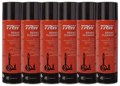 Ballero PFC105E - Spray desengrasante para Frenos (6 Unidades, 500 ml, sin acetona)