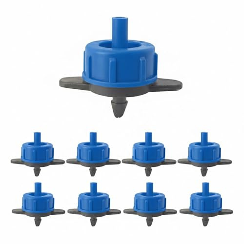 Gotero Autocompensante 8 Litros | Pack 25 Goteros para Riego por Goteo | Goteros Autocompensantes para Riego | Goteros para Riego Macetas | Goteros Autocompensantes 8 l/h | Para Tuberia de Goteo