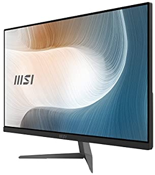 Modern AM271 11M-026EU PC de Bureau Tout-en-Un, Écran IPS 23.8'', CPU Intel Core i5-1135G7, RAM 8 GO, SSD 512 GB, Clavier & Souris sans Fil, Windows 10 Home - Noir