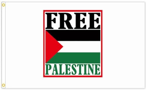 Wudaizhi Drapeau Gratuit De La Palestine 90 * 150 Cm Drapeau Extérieur Palestine