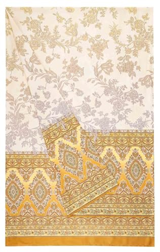 Bassetti AGRIGENTO Foulard aus 100% Baumwolle in der Farbe ORO Y1, Maße: 180x270 cm -9330051