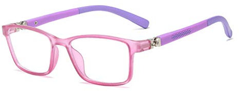 BAYORE Blaulicht Blockierende Brille Für Kinder Anti Blau Lesebrille Gaming Brille Modische Computerbrille Für Jungen Und Mädchen Brille Für Kinder Jungen Alter Von 7 Bis 10 Jahren