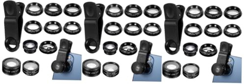 HOMSFOU 3sätze Handy Kamera Objektivset Teilig Weitwinkel-makro-linse Cpl-Filter Kompatibel Mit Smartphones Leicht Und Tragbar Für Reisen Und Outdoor-aktivitäten