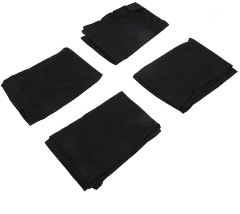 HANABASS Lot de 4 Bandeaux Élastiques Unisexes pour Dreadlocks Chapeaux Foulards Enveloppants en Tissu Extensible Confortables et Ajustables pour Yoga Course et Usage Quotidien