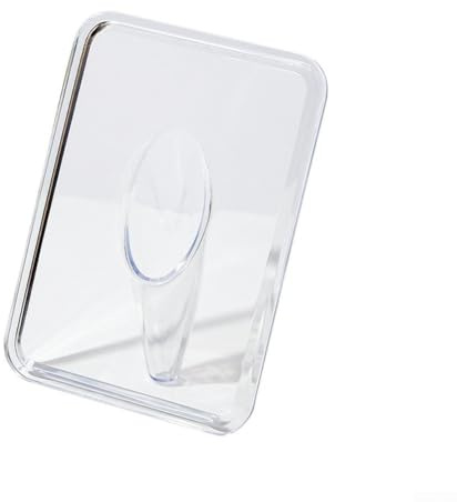 Aprilsunnyzone Vase mit Acrylrahmen für Wasseranbau und Foto-Präsentation, klares Material verbessert die visuelle Attraktivität der Pflanzen (transparent)