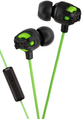 JVC Xtreme Xplosives Headphones with Remote and Mic - Green