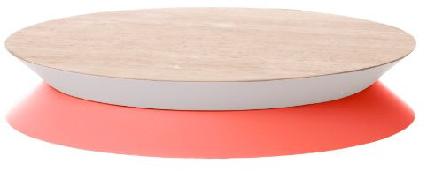 Pt, PT2250OR Yoyo Assiette à Gâteau Bois Orange/Vert 25 cm