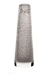 schmale/schlanke Glasvase Dutz SOLIFLEUR D5,5 H15 transparent/Bubbles Gla...