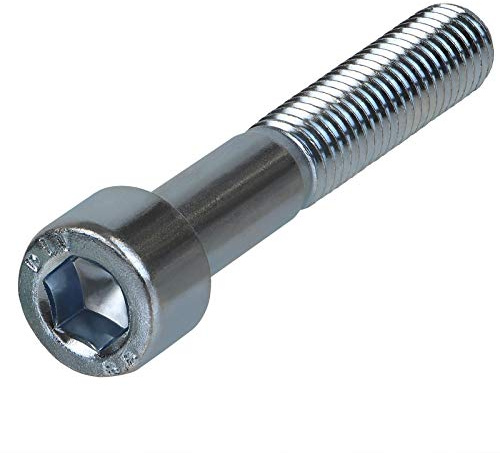 ALPIDEX 50 Zylinderkopfschrauben M10 x 60 mm DIN 912 verzinkt 8.8 Innensechskant