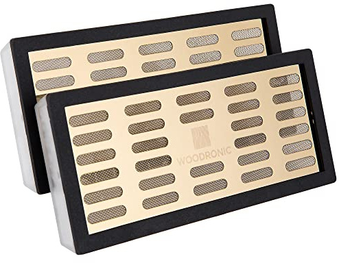 Woodronic Humidor Humidifiers, Crystal Gel Humidifier for Cigar Humidors and Cabinets, Humidor Solution for Humidity Control, Set of 2