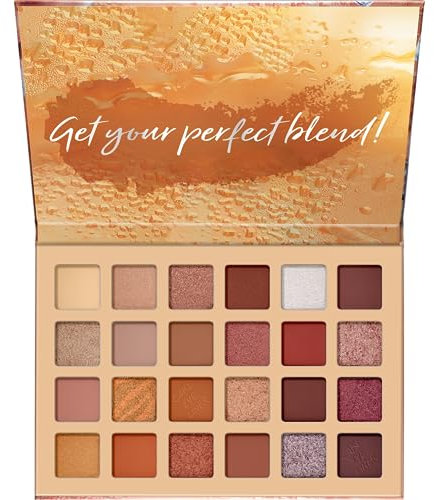 essence Shake it up! Eyeshadow & Eyeliner Palette, sombra de ojos, n.º 02, multicolor, 24 colores, colores intensos, vegano, sin micropartículas de plástico, sin nanopartículas, sin perfume, 1 unidad