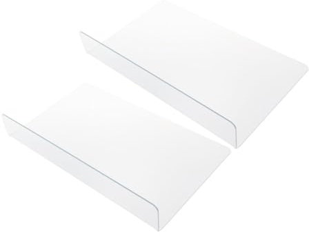 CANIGHT 2pcs Bathtub Corner Splash Guard Shower Water Barrier Bathing Splash Protector for Wash Basins and Sinks Easy Installation and Sturdy Design