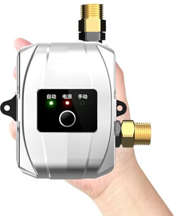 Intelligent Sensing Automatic Shower Domestic Booster Pump, Dual Control Water Pressure Circulation Pump, Energy Saving Silent Tap Boost Pressure Water Pump