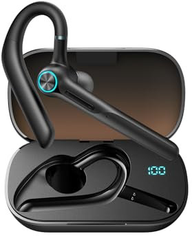 Aisvux Cuffie Bluetooth, Auricolari Bluetooth 5.4 Cuffie Wireless in Ear con 6 ENC Mic Stereo, Cuffie Senza Fili Cancellazione Rumore Cuffiette Bluetooth IPX7 Impermeabili Earbud 50 Ore di Durata