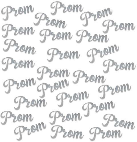 Table Confetti Prom, 100PCS Glitter Prom Confetti Sprinkles for Graduation Table Decorations Silver Scatter Sprinkles for Graduation Party Supplies