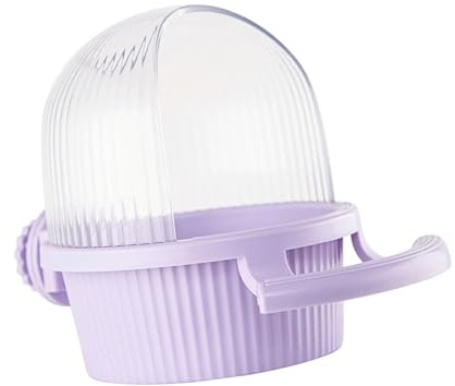 Bird Cage Hanging Feeder Box Parrots Food Dispenser Box For Pet Owners Providing Large Food Storage